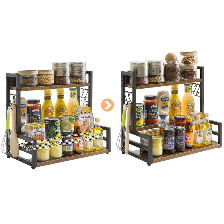 Danalee Freestanding Wood Spice Rack